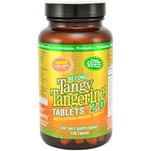 Dr Wallach 90 for Life Tangy Tangerine tablets