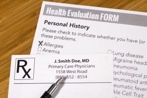 Dr Wallach Health Evaluation form