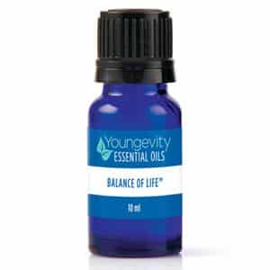 Balance of Life™ is a powerful blend made with 100% pure, therapeutic Youngevity Essential Oils. This blend contains: Pinyon Pine, Juniper, and Great Western Sage.