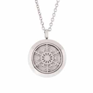 Snowflake Essential Oil Locket