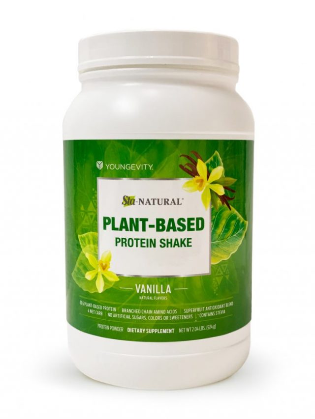 stanatural_plant based vegan protein shake - vanilla