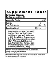 Super Veggie Product Specifications