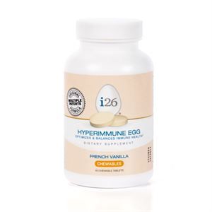 i26 Hyperimmune Egg Vanilla Chewables