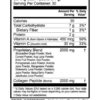 saxi + collagen + superfruit product specifications